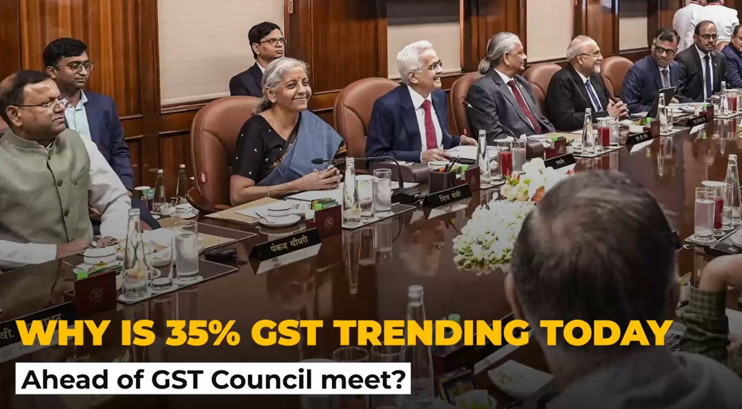 GST may be hiked to 35% on sin goods like tobacco, aerated beverages, and cigarettes. Apparel tax will be rationalized. Final decision on Dec 21, 2024.