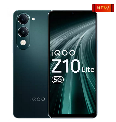iQOO Z10 Lite 5G launched in India at ₹9,999 with 6000mAh battery, Dimensity 6300 chip, AI camera, and 90Hz display. Great budget buy. SEO: iQOO Z10 Lite 5G
